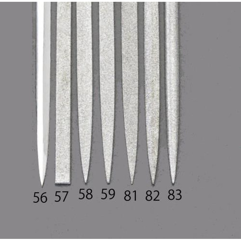 エスコ EA826VJ-56 140mm/#200ダイヤモンドニードル鑢(笹刃) 1個（ご注文単位1個）【直送品】