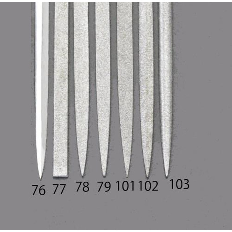 エスコ EA826VJ-101 140mm/#100ダイヤモンドニードル鑢(刀刃) 1個（ご注文単位1個）【直送品】