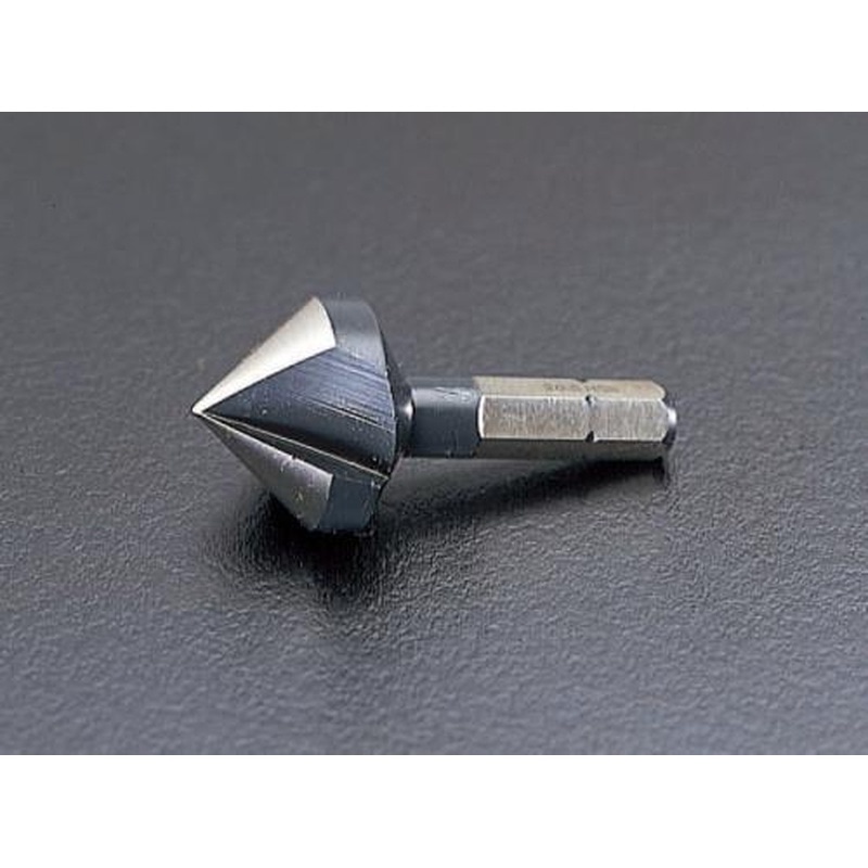 エスコ EA827H-25 25.0mmカウンターシンク(1/4”六角軸・HSS) 1個(ご注文単位1個)【直送品】