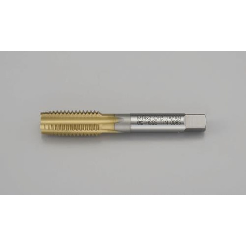 エスコ EA829HC-12A M12x1.75/5Pハンドタップ(TiN-COATED) 1個（ご注文単位1個）【直送品】