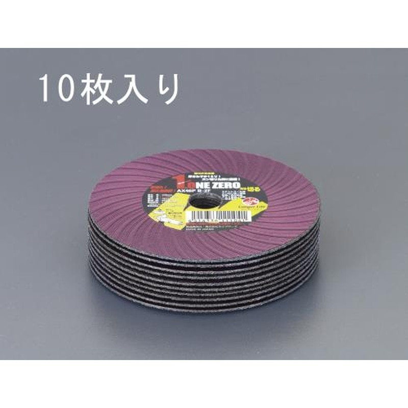 エスコ EA843XB-101 106x1.0mm超薄型切断砥石(10枚) 1個（ご注文単位1個）【直送品】