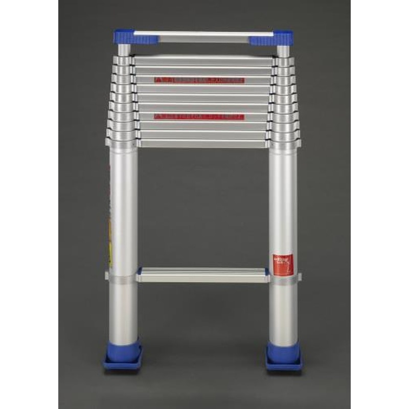 エスコ EA902B-61 1.00-6.09m伸縮はしご(アルミ製) 1個（ご注文単位1個）【直送品】