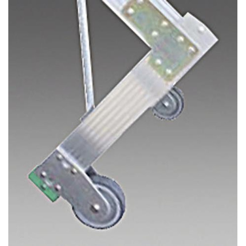 エスコ EA903XD-200 踏台用背面キャスター(2個) 1個（ご注文単位1個）【直送品】