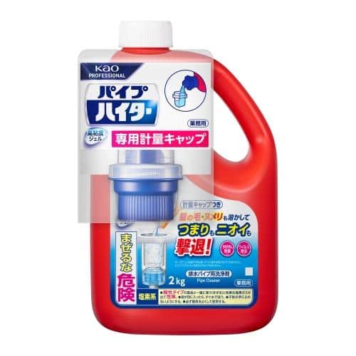エスコ EA922KD-15 2.0kg 塩素系・排水管洗浄剤(高粘度ジェル) 1個 （ご注文単位1個）【直送品】