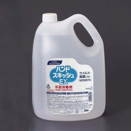 エスコ EA922KE-8B 4.5L アルコールハンド消毒剤(ハンドスキッシュEX) 1個 （ご注文単位1個）【直送品】
