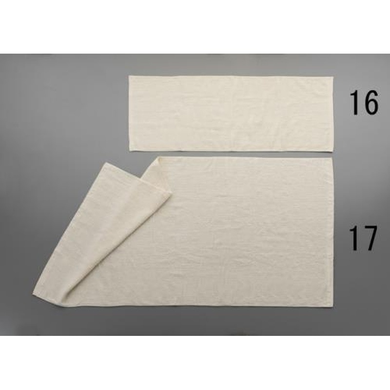 エスコ EA929HB-16 340x860mm/260匁フェイスタオル(無漂白) 1個（ご注文単位1個）【直送品】