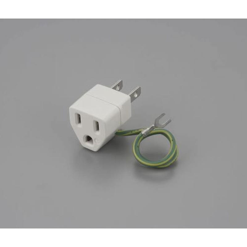 エスコ EA940BA-17 AC125V/15A変換アダプター 1個（ご注文単位1個）【直送品】