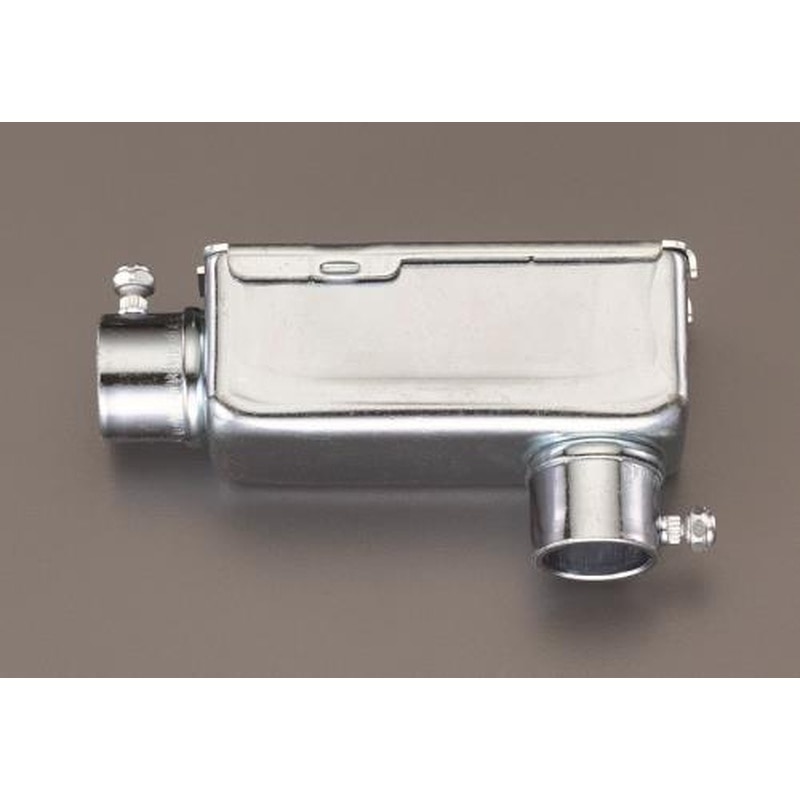 エスコ EA940CS-44 E19ねじ無しユニバーサル(L型2方) 1個(ご注文単位1個)【直送品】