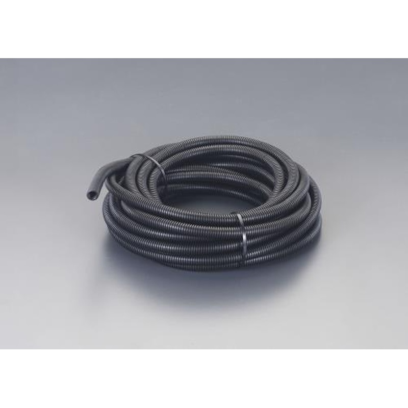 エスコ EA944BV-28 28.0mmx10mコルゲートチューブ(黒) 1個（ご注文単位1個）【直送品】