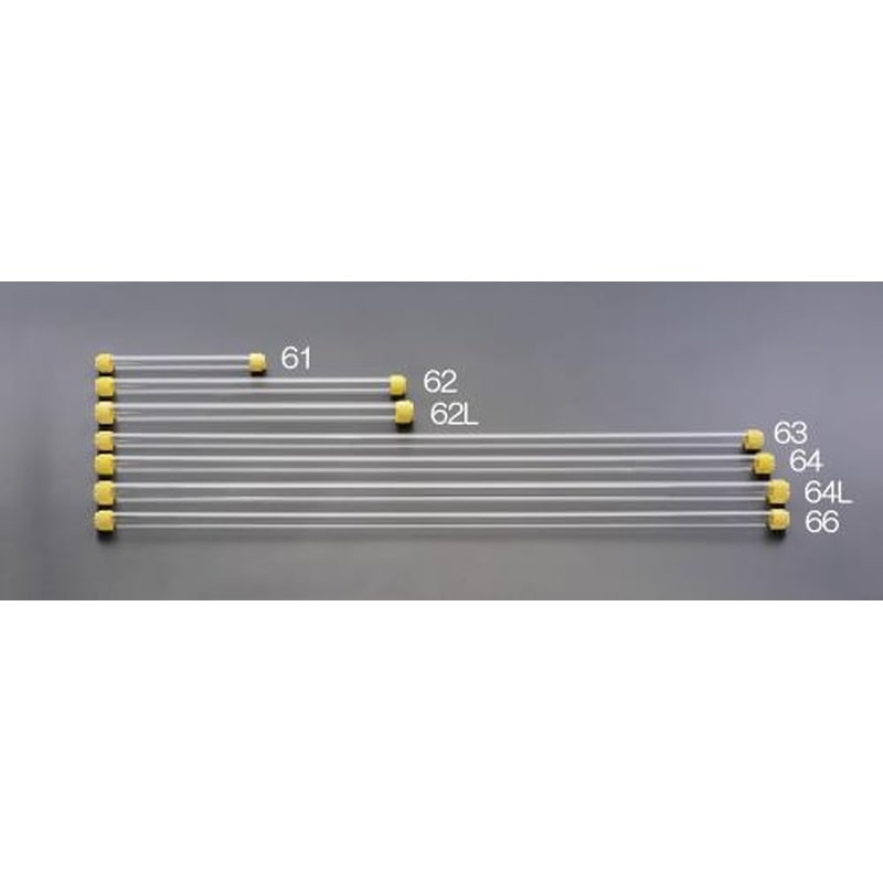 エスコ EA944D-62[20形/20W用]蛍光灯用飛散防止チューブ 1個（ご注文単位1個）【直送品】