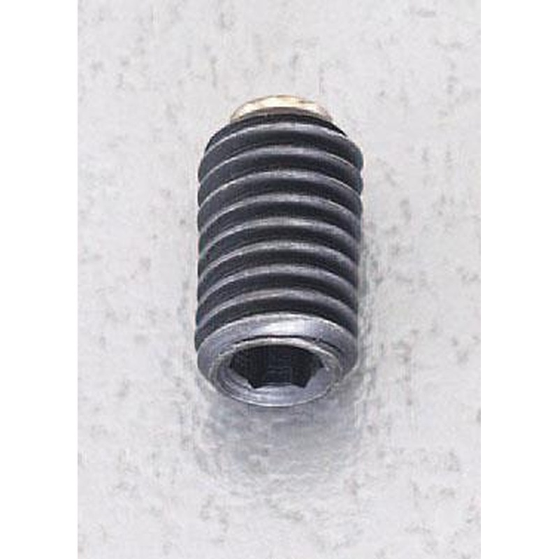 エスコ EA949DR-10 M10x16mm六角穴付止ねじ(真鍮パッド/鉄) 1個(ご注文単位1個)【直送品】