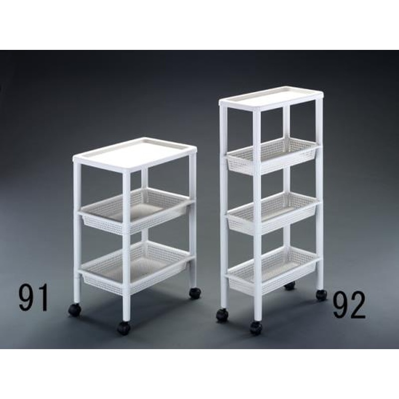 エスコ EA951FE-91 480x330x682mmユニットワゴン(キャスター付) 1個(ご注文単位1個)【直送品】