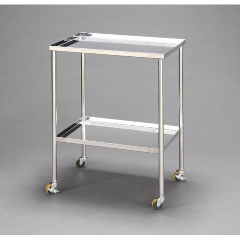 エスコ EA956MB-1 450x300x775mm/8kgワゴン(ステンレス製) 1個（ご注文単位1個）【直送品】