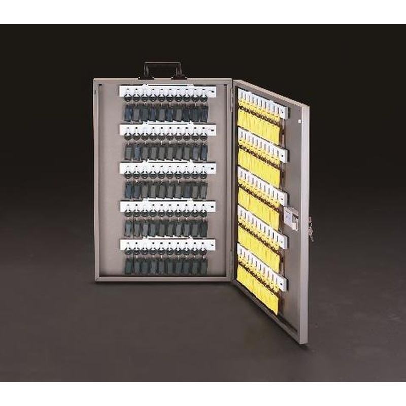 エスコ EA956VD-28 443x662x55mmキーボックス(可変ダイヤル/100本用) 1個（ご注文単位1個）【直送品】