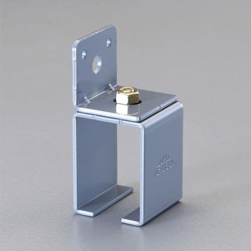 エスコ EA970CC-2 2号トラックレール用取付金具(横受け) 1個(ご注文単位1個)【直送品】