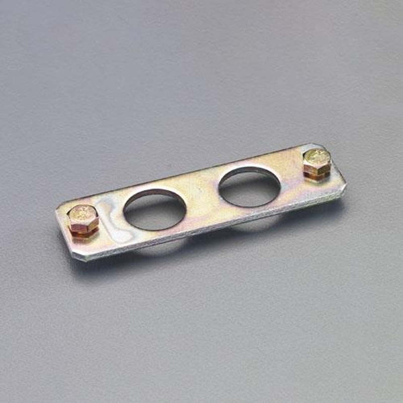 エスコ EA970CG-13 3号トラックレール固定板(継ぎ受け用) 1個(ご注文単位1個)【直送品】