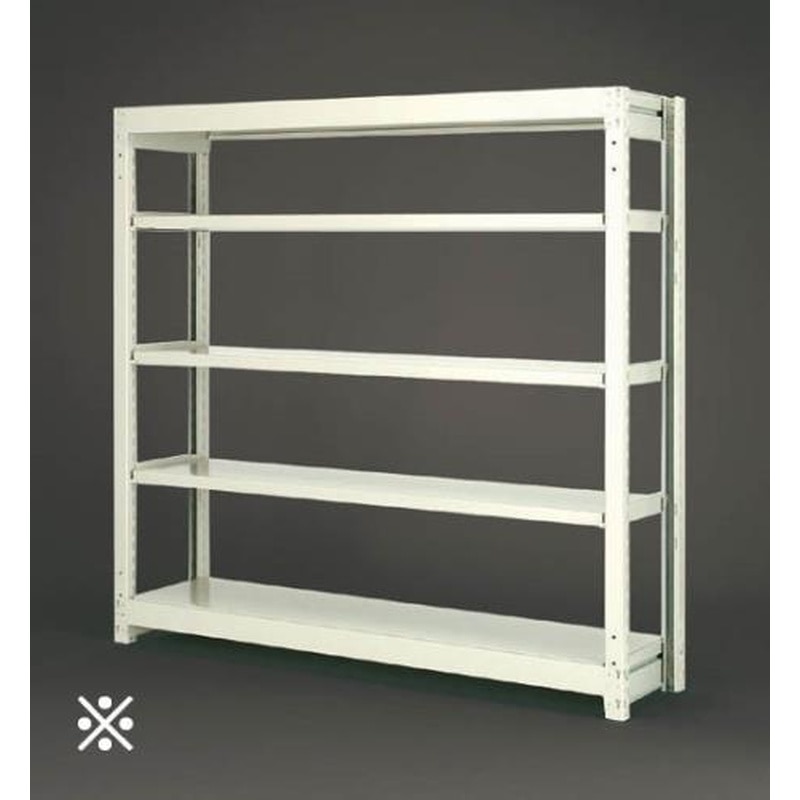 エスコ EA976AG-90C 895x868x1800mm/300kg/4段スチール棚 1個（ご注文単位1個）【直送品】