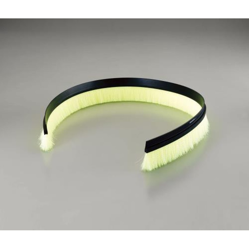 エスコ EA979KA-1A 25mmx1.0mシールブラシ(PP/黄) 1個（ご注文単位1個）【直送品】