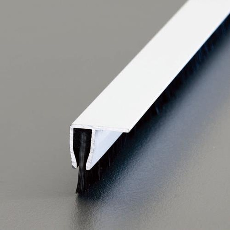 エスコ EA979LJ-100 10mmx1.0mシールブラシ(ナイロン/黒) 1個（ご注文単位1個）【直送品】