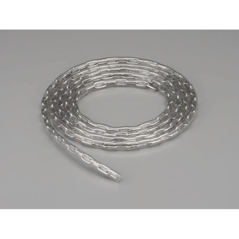 エスコ EA980ST-302 3.0mmx2mリンクチェーン(ステンレス製/ビニールカバー付) 1個（ご注文単位1個）【直送品】