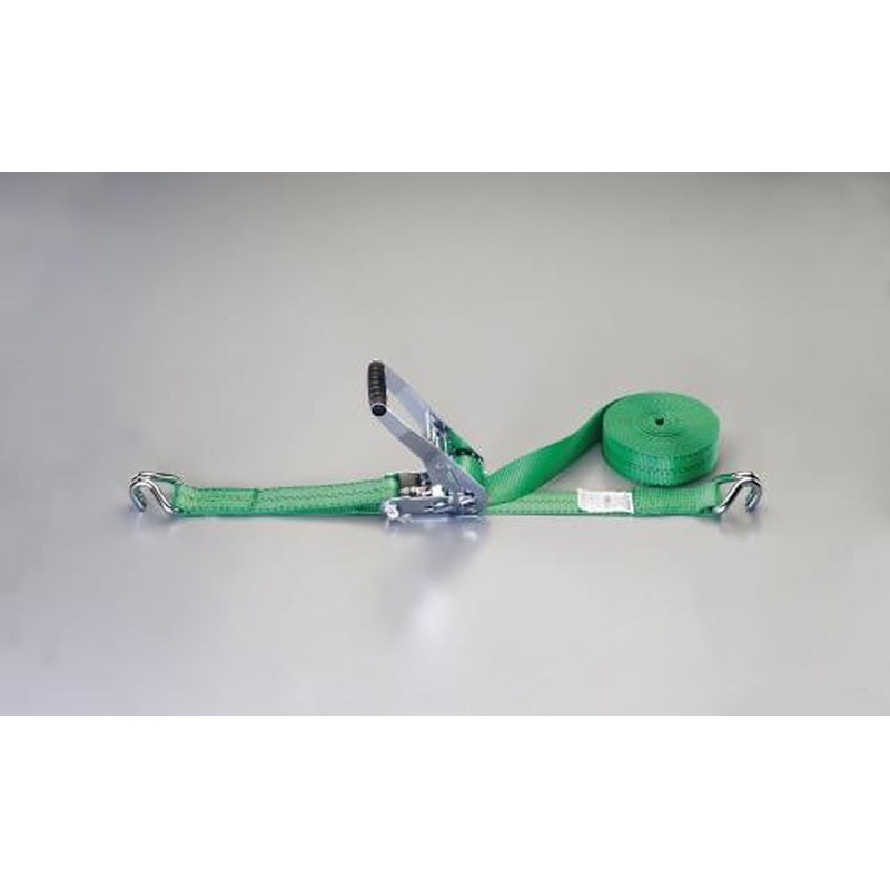 エスコ EA982BC-6 1500kg/50mmx9.1mベルト荷締機(ラチェット式) 1個（ご注文単位1個）【直送品】