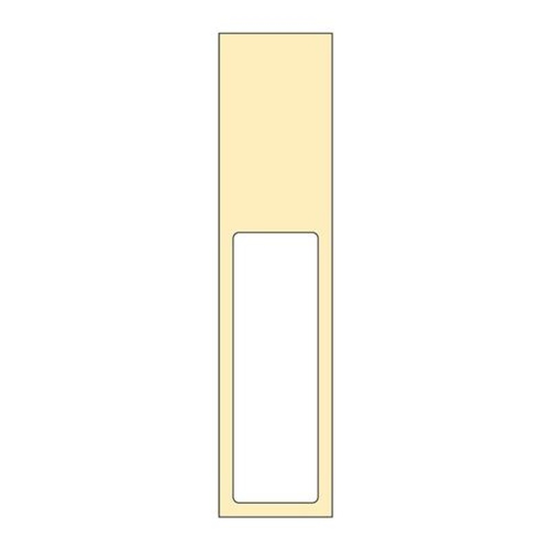 エスコ EA983AG-31 40x170mm氏名標識(白名札) 1個（ご注文単位1個）【直送品】