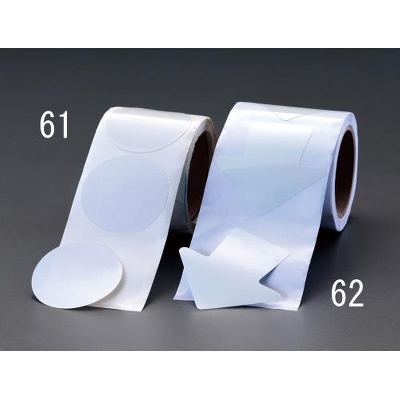 エスコ EA983G-62 100mm蓄光テープ(矢印/100枚) 1個（ご注文単位1個）【直送品】