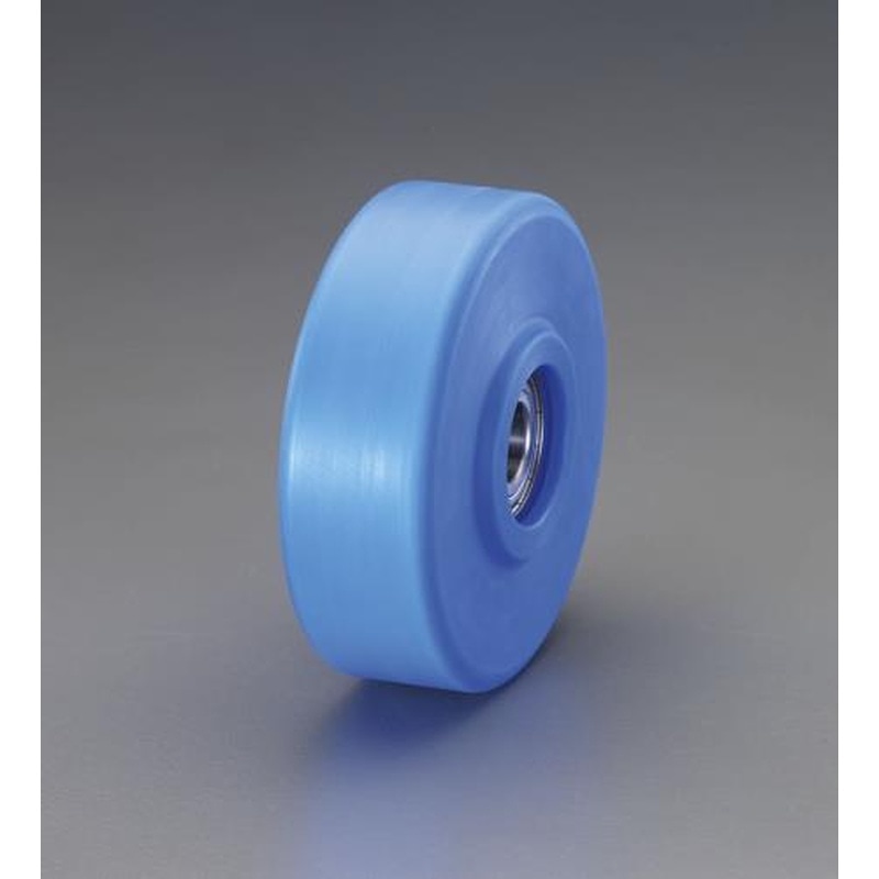 エスコ EA986WC-75 75x32mm車輪(ステンレス製ベアリング付・MCナイロン製) 1個(ご注文単位1個)【直送品】