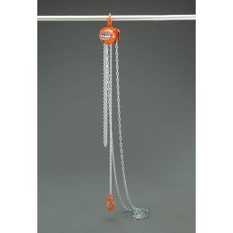 エスコ EA987CJ-2.5 0.5tonx2.5mチェーンブロック 1個（ご注文単位1個）【直送品】