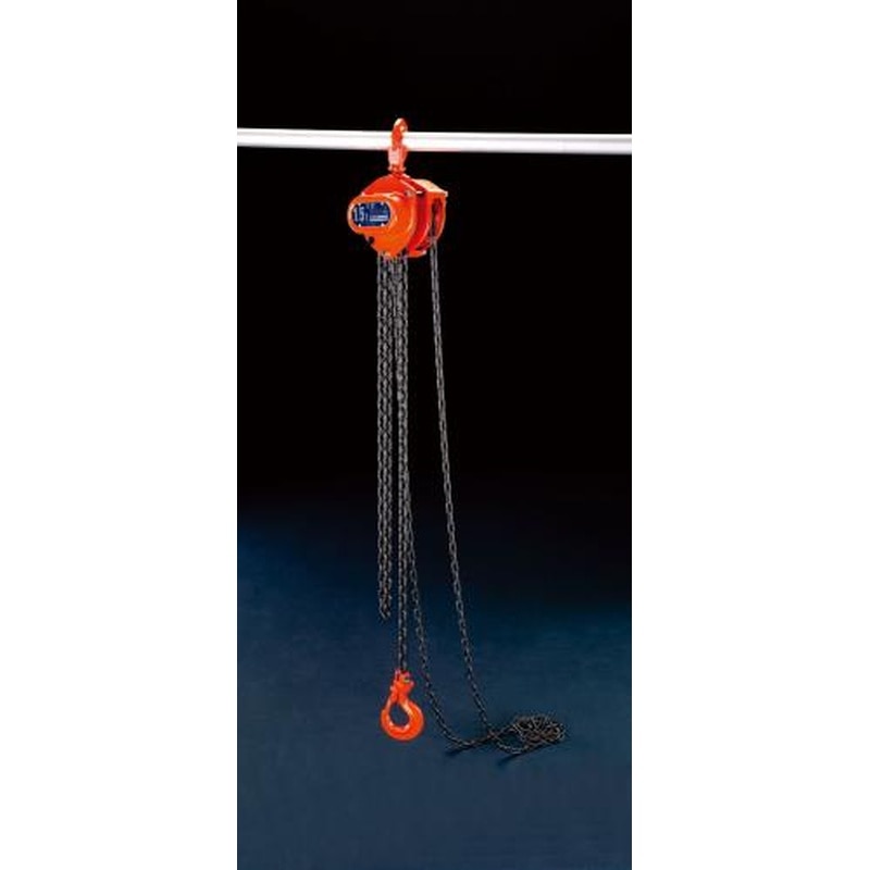 エスコ EA987CL-2.5 1.5tonx2.5mチェーンブロック 1個（ご注文単位1個）【直送品】