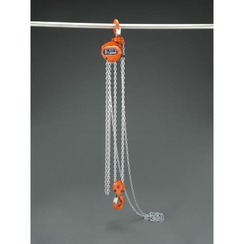 エスコ EA987CN-3 3.0tonx3.0mチェーンブロック 1個（ご注文単位1個）【直送品】