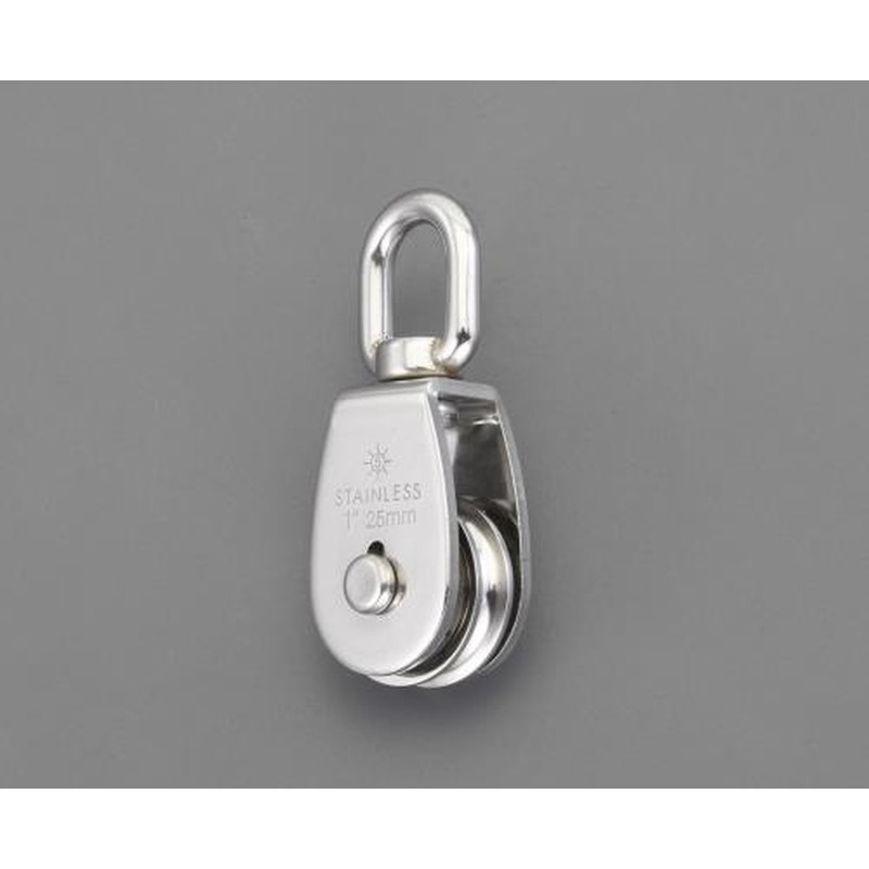 エスコ EA987SM-25 25.4mm滑車(ステンレス製) 1個（ご注文単位1個）【直送品】