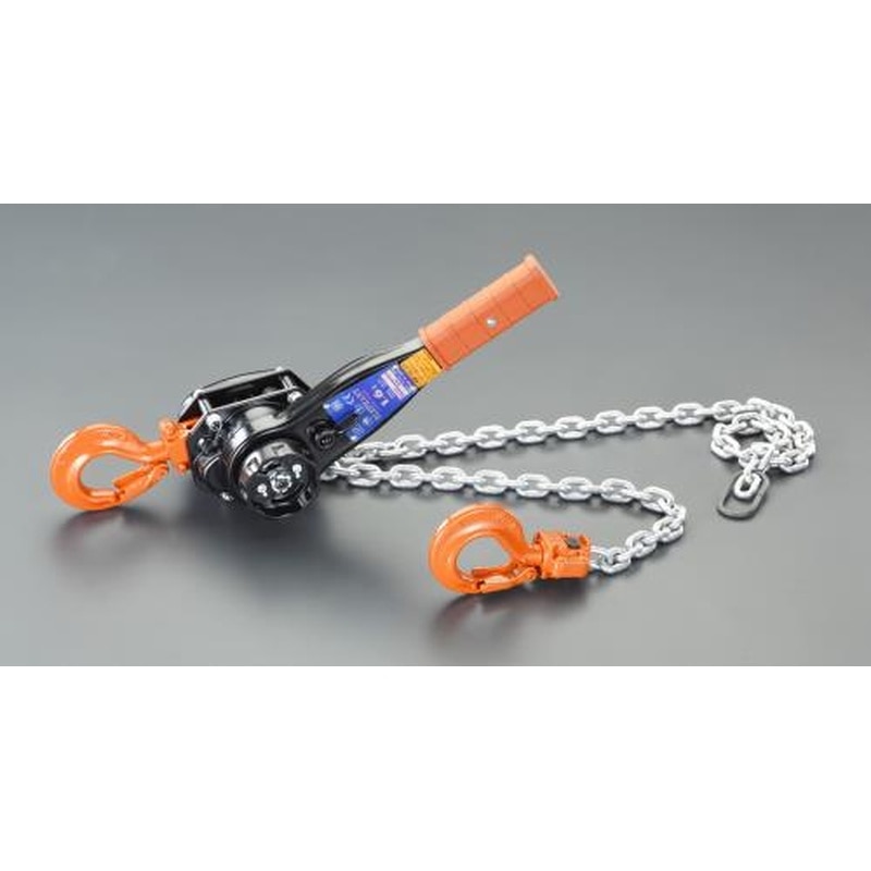 エスコ EA988BD-1.5 0.8tonx1.5mレバーホイスト 1個（ご注文単位1個）【直送品】