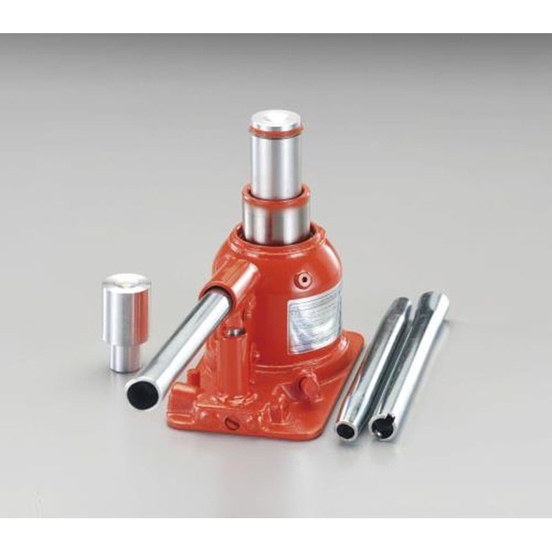 エスコ EA993BL-10F 10ton/120-220mm油圧ジャッキ(フォークリフト用) 1個（ご注文単位1個）【直送品】