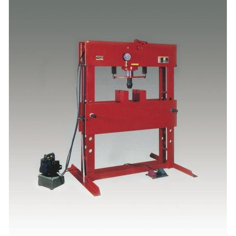 エスコ EA993BZ-60 60ton門型油圧プレス(電動・手動兼用型) 1個（ご注文単位1個）【直送品】