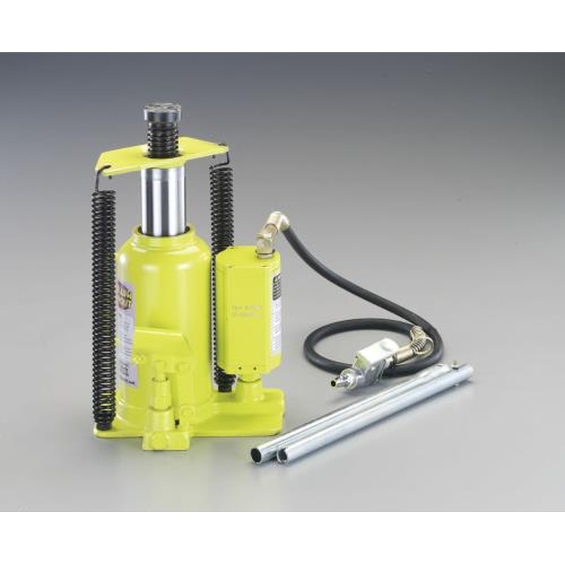 エスコ EA993CE-20 20ton/244-476mm油圧ジャッキ(エアーコントロール) 1個（ご注文単位1個）【直送品】