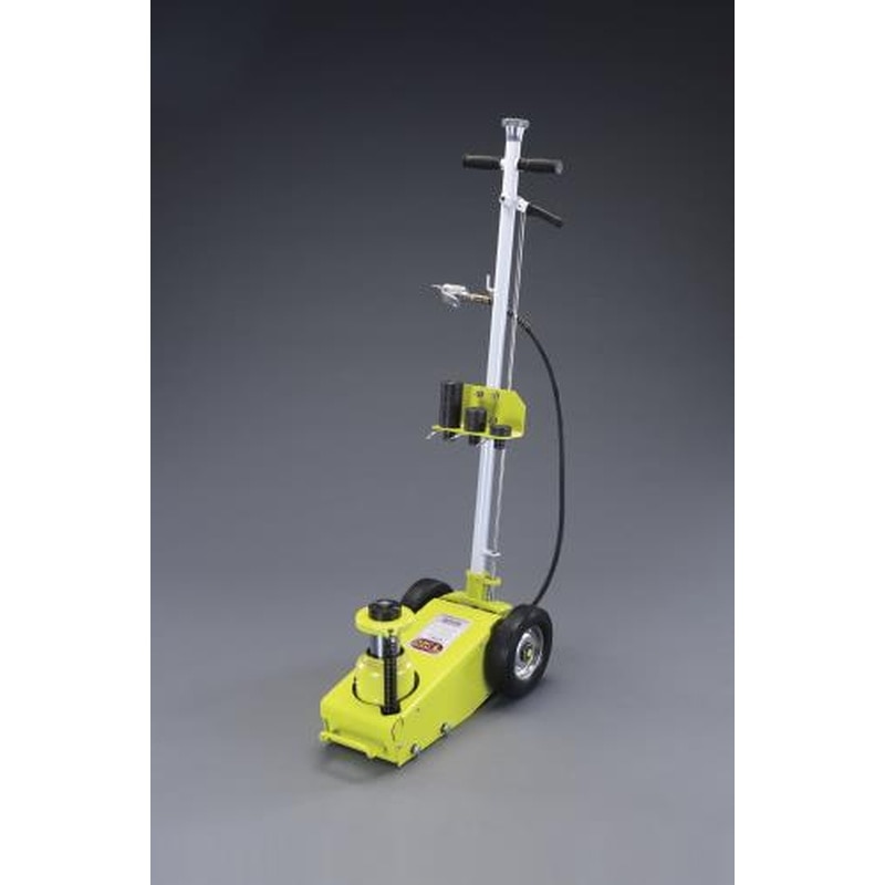 エスコ EA993CF-22 22ton/210-525mm油圧ジャッキ(エアーコントロール) 1個（ご注文単位1個）【直送品】