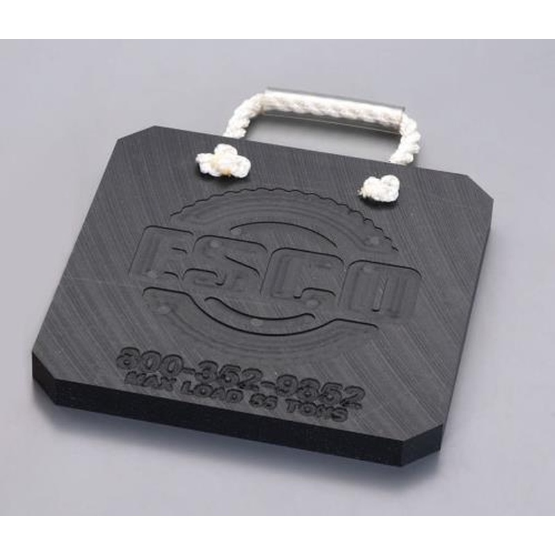 エスコ EA993DS-12 300x300x25mm/55tonジャッキ・プレート 1個(ご注文単位1個)【直送品】