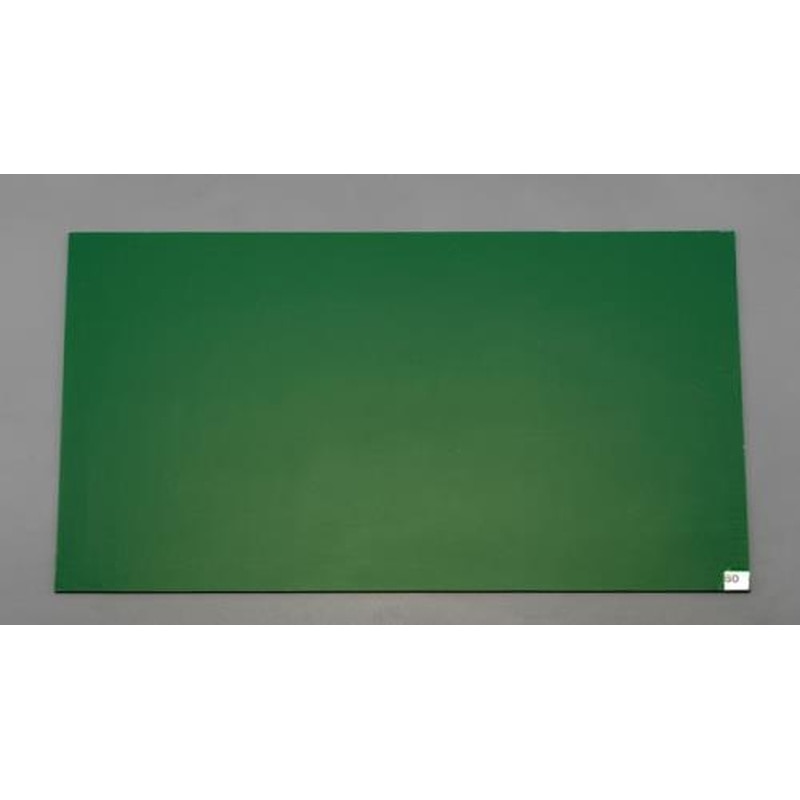 エスコ EA997RE-15 0.6x0.9m/3.5mm中粘着マットシート(緑・60枚シート) 1個(ご注文単位1個)【直送品】