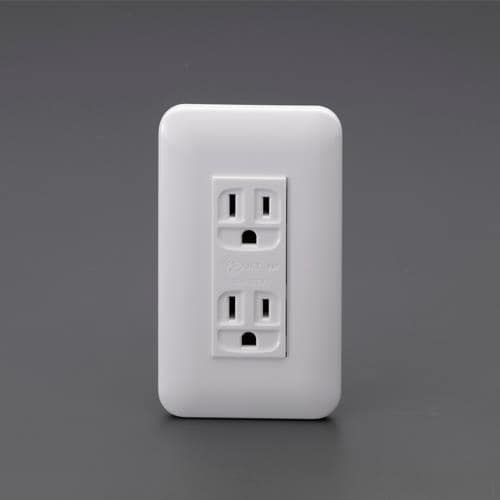 エスコ EA940CF-131 125V/15A 埋込コンセント(接地) 1個 （ご注文単位1個）【直送品】