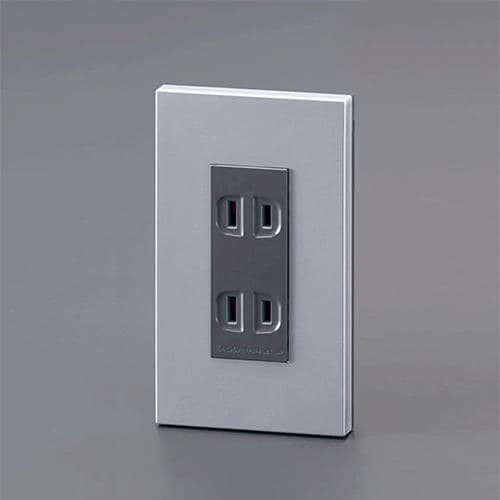 エスコ EA940CF-135 125V/15A 埋込コンセント 1個 （ご注文単位1個）【直送品】