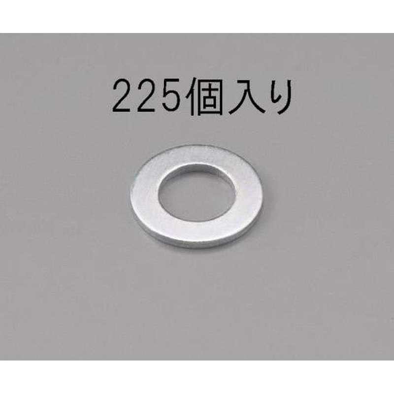 エスコ EA949LX-303 M3［小形]平ワッシャー(三価クロメート/225枚) 1個（ご注文単位1個）【直送品】