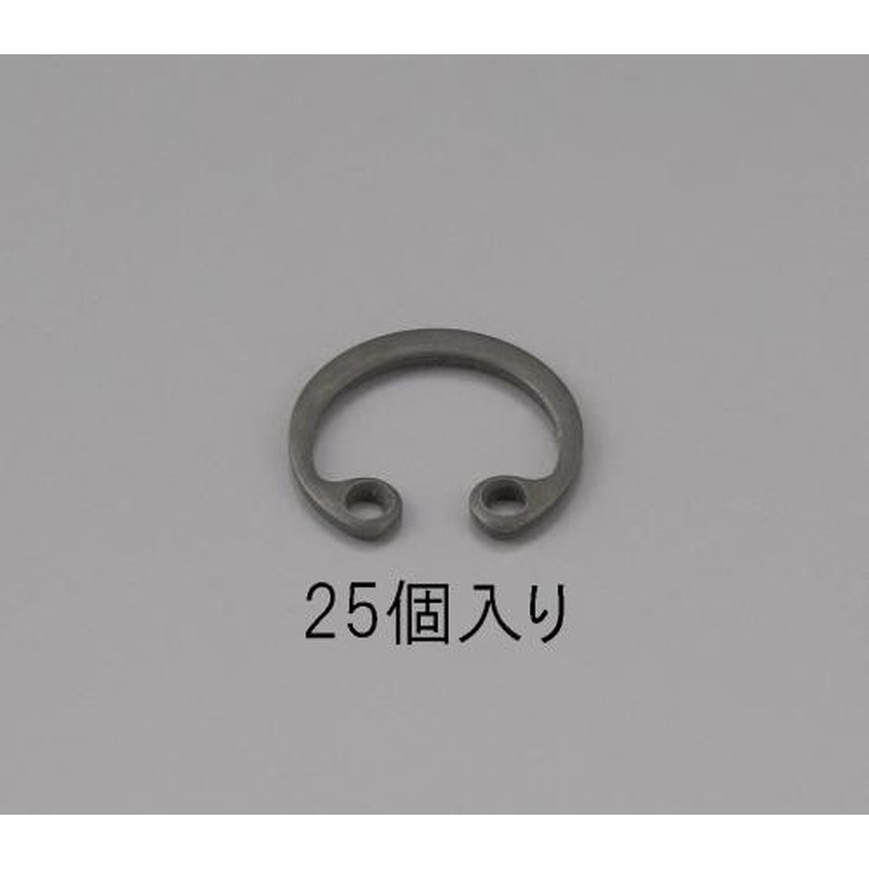 エスコ EA949PA-110 10mm穴用スナップリング(25個) 1個(ご注文単位1個)【直送品】