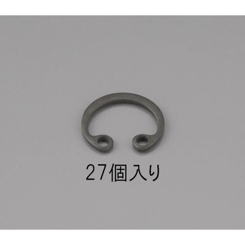 エスコ EA949PA-113 13mm穴用スナップリング(27個) 1個(ご注文単位1個)【直送品】