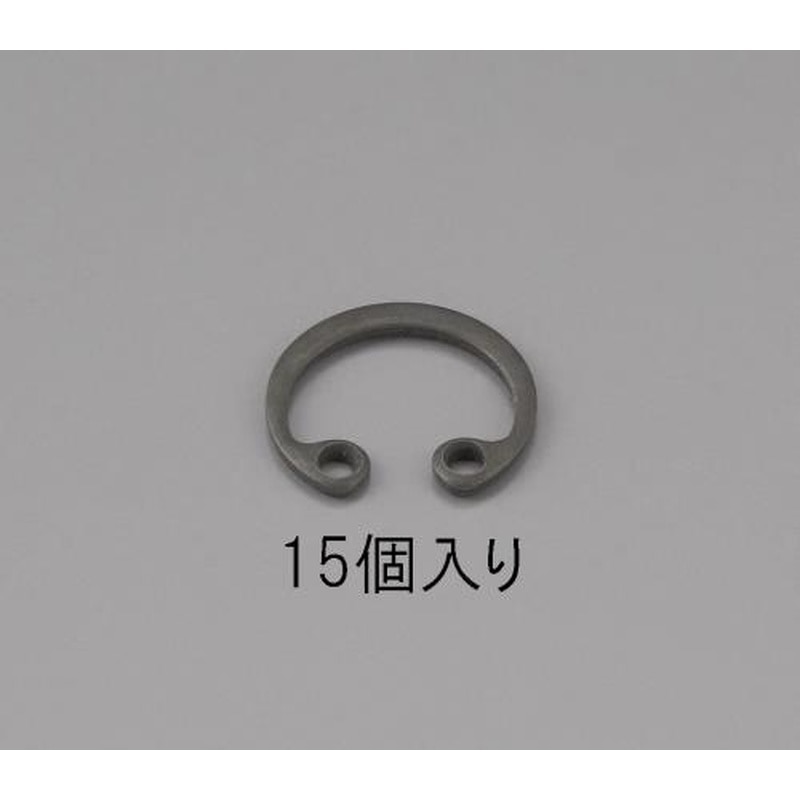 エスコ EA949PA-118 18mm穴用スナップリング(15個) 1個(ご注文単位1個)【直送品】