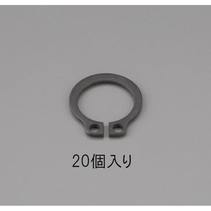 エスコ EA949PA-214 14mm軸用スナップリング(20個) 1個(ご注文単位1個)【直送品】