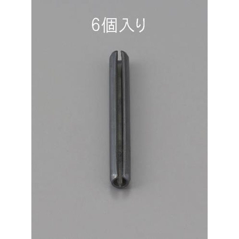 エスコ EA949PC-409 4.0x40mmスプリングロールピン(6本) 1個（ご注文単位1個）【直送品】