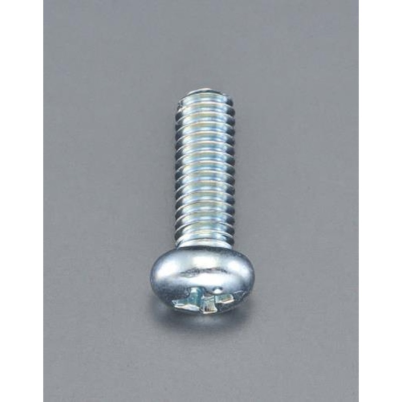 エスコ EA949NE-315 M3x15mm鍋頭小ねじ(ユニクロメッキ/50本) 1個（ご注文単位1個）【直送品】