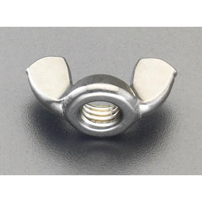 エスコ EA949SD-16A M10蝶ナット(ステンレス製/4個) 1個(ご注文単位1個)【直送品】