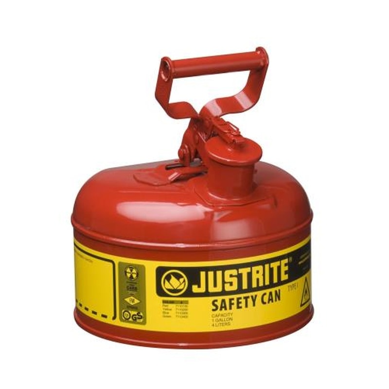 エスコ EA991JA-1A 3.8Lセーフティーオイル缶(レッド) 1個（ご注文単位1個）【直送品】